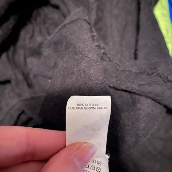 Lucky Brand Black Button-Sleeve Top - Picture 3 of 7